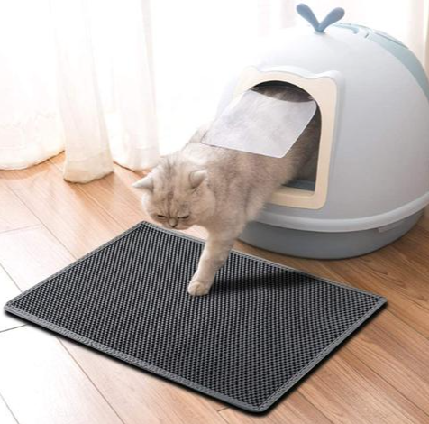 Tapete Coletor de Areia para Gato