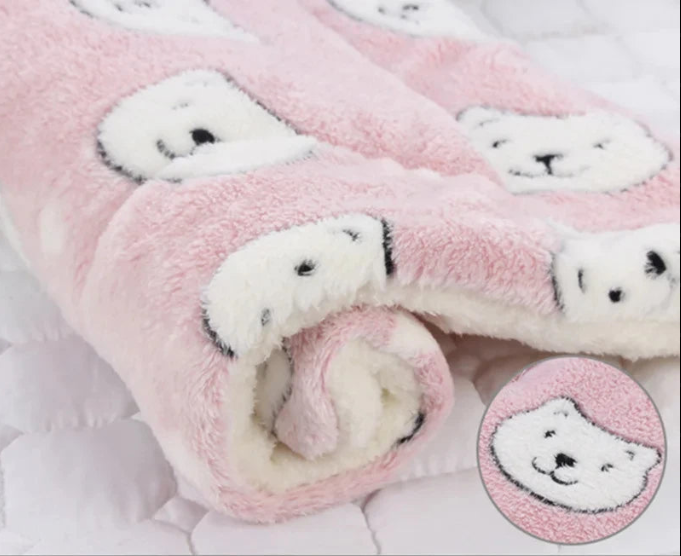 Mantinha Almofadada de Algodão