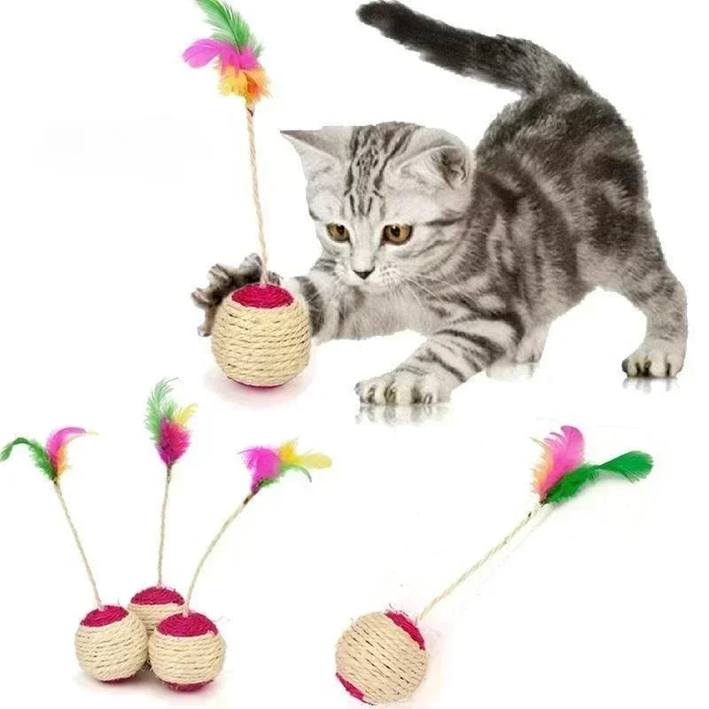Bola de Sisal para Gato
