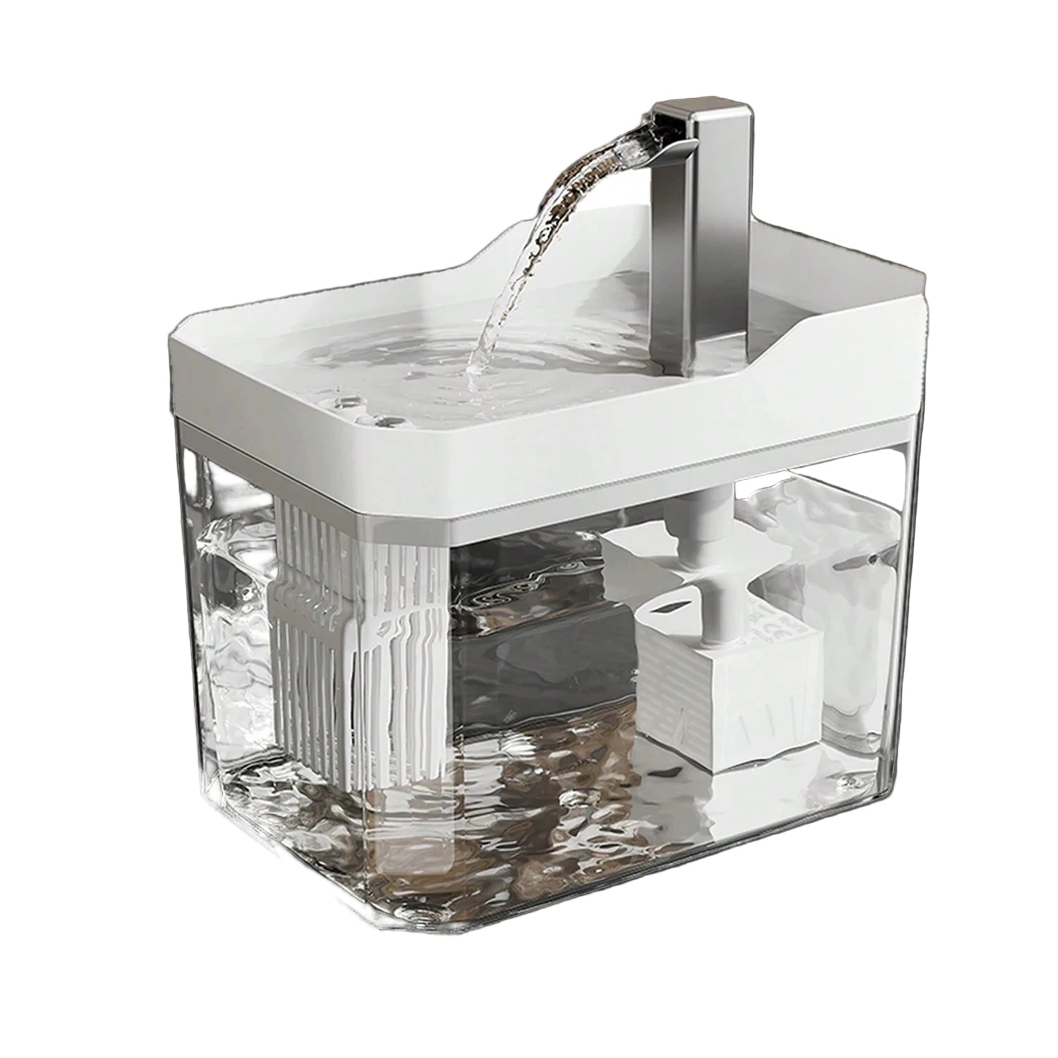 Fonte de água para gatos com Filtro Automático