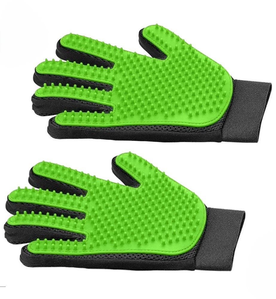 Luvas de Higiene para Cães e Gatos – Remoção de Pelo e Massagem